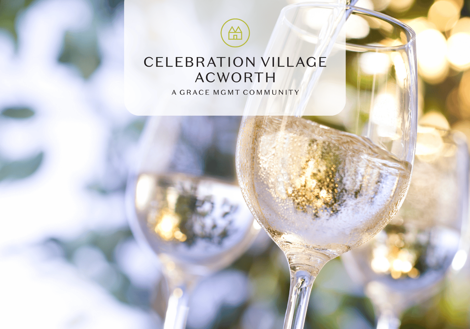 CV Acworth - Happy Hour - Celebration Village Acworth glasses of wine
